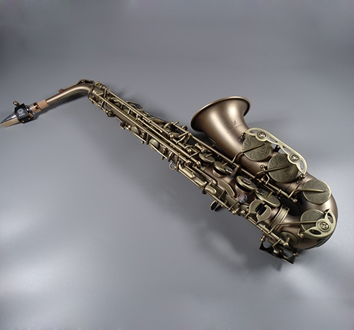 400金铜仿古定制型中音萨克斯
