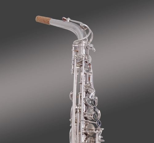 镀银中音萨克斯