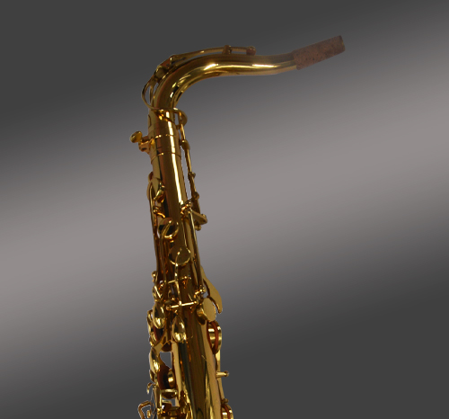 漆金次中音萨克斯